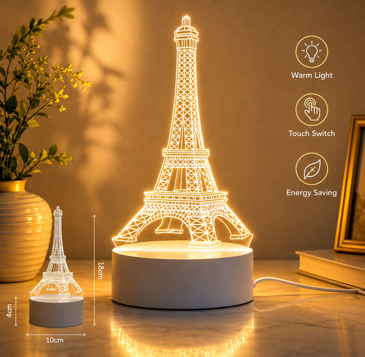 ME08198  3D Night Light
