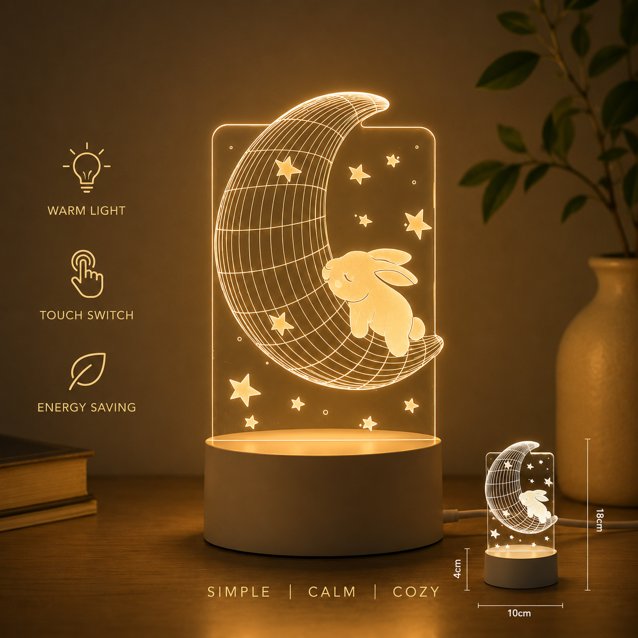 ME08198  3D Night Light