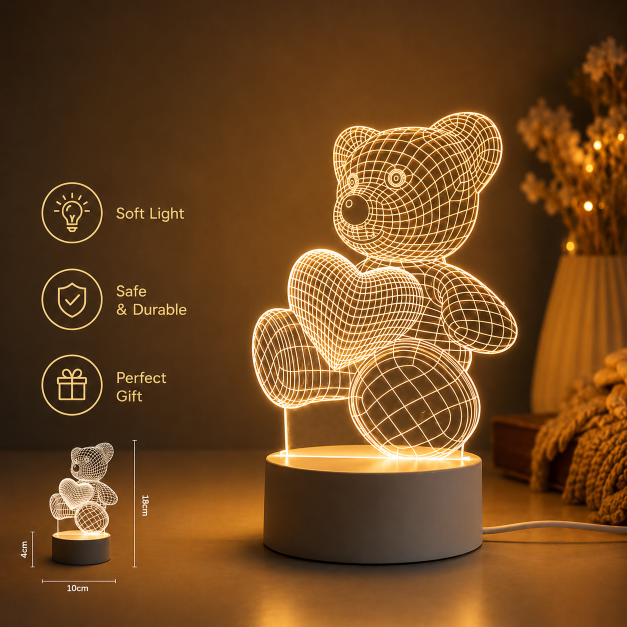 ME08198  3D Night Light