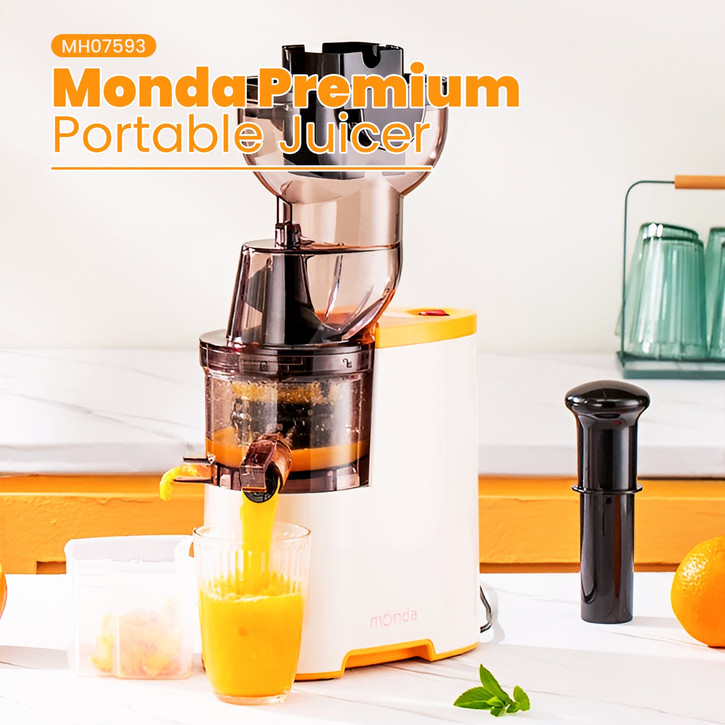 MH07593 Monda Premium Portable Juicer
