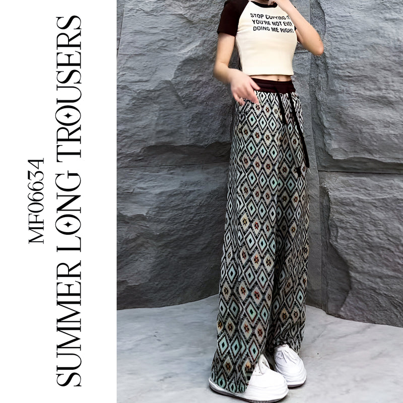 MF06634 Summer Long Trousers