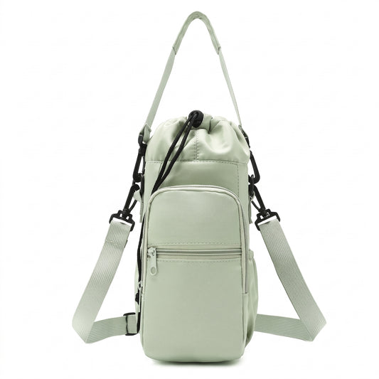 MB08242  2in1 Crossbody Water Bottle Bag
