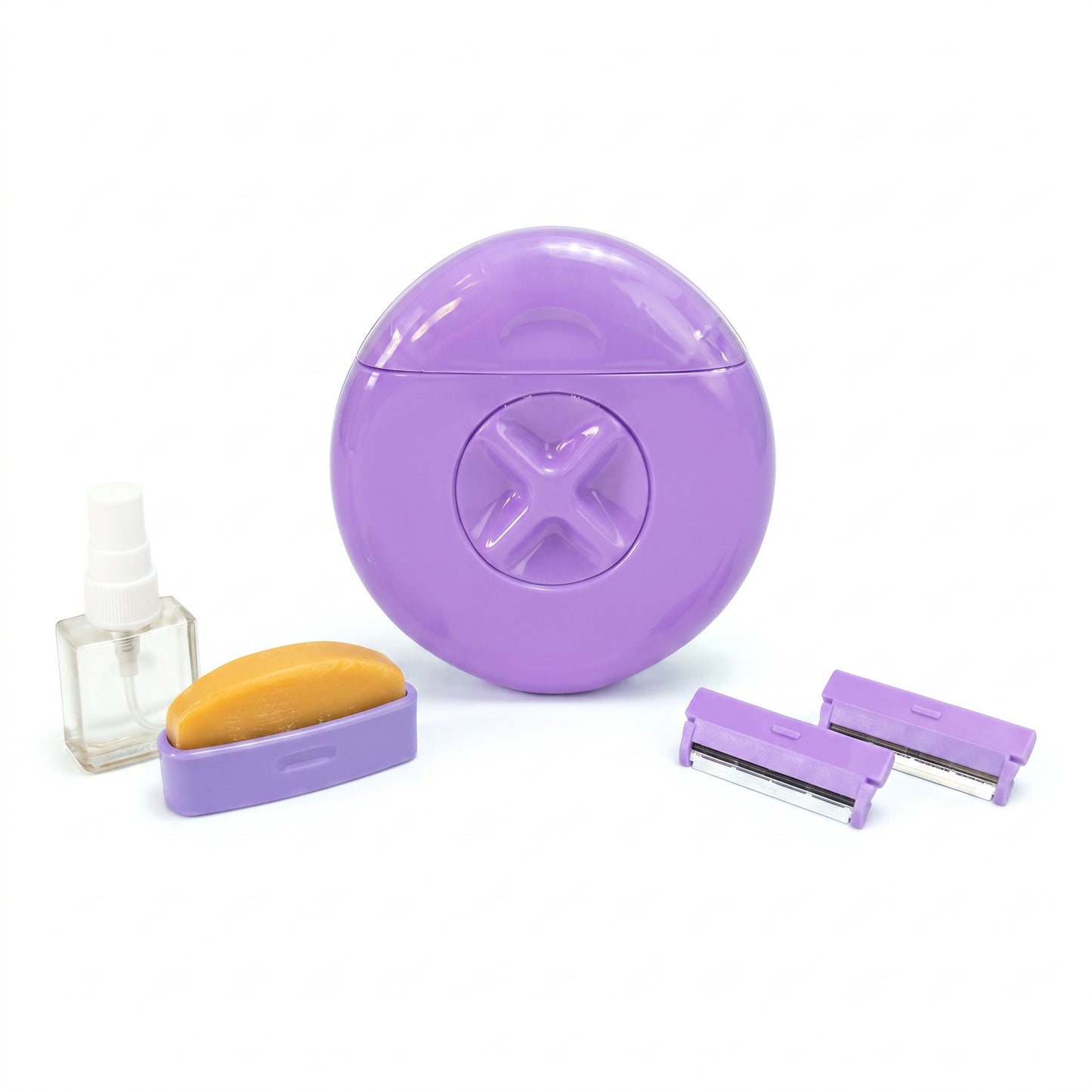 MH08388 4in1 Portable Travel Razor Set