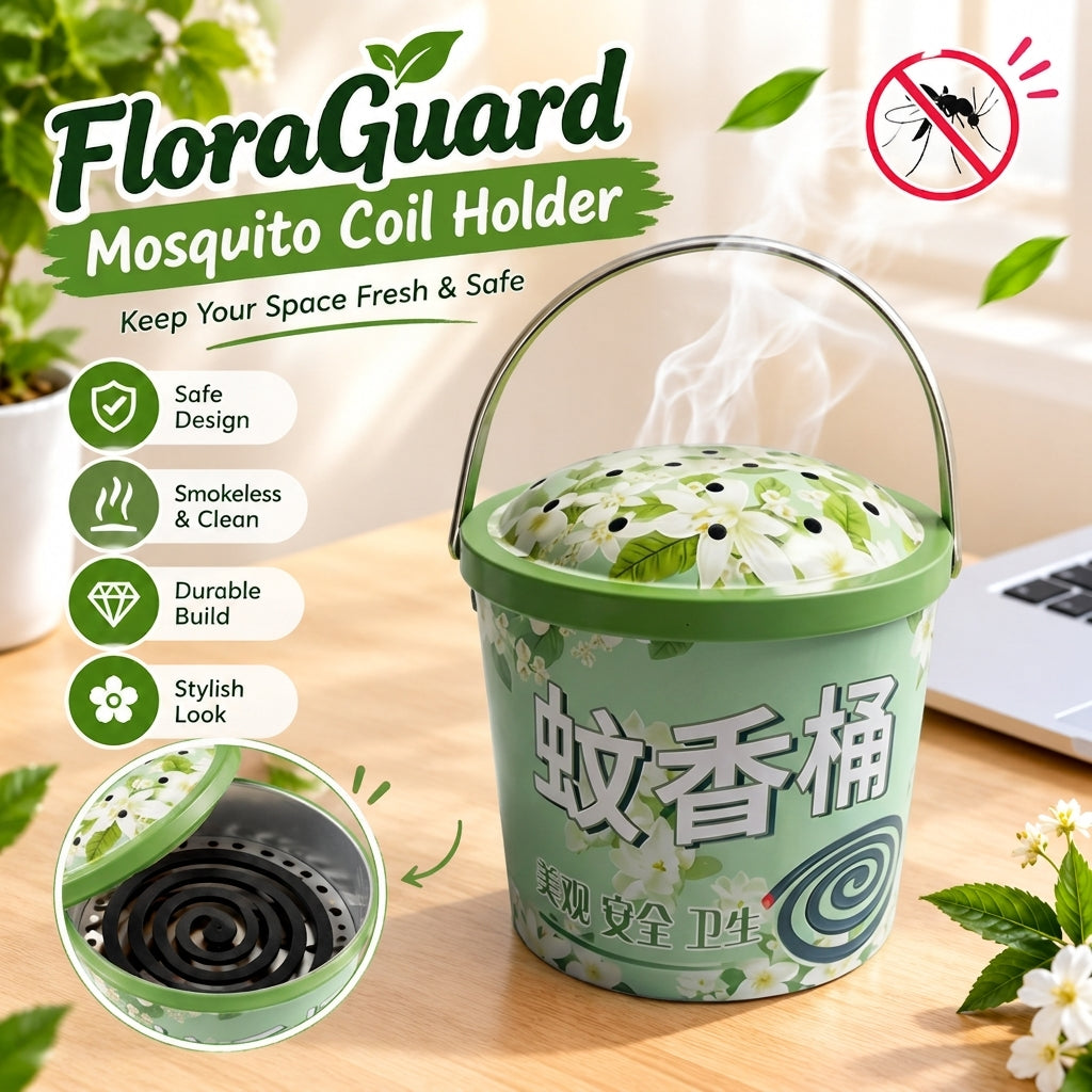 MH08647  FloraGuard Mosquito Coil Holder