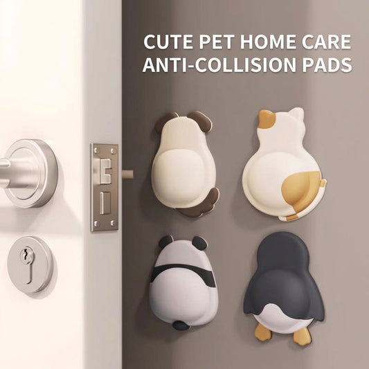 MH08520  Cute Animal Anti-Collision Silicone Pads (4pcs)