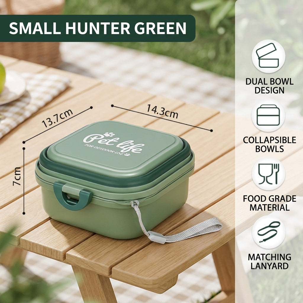 MP08660 Portable Dual Pet Bowl