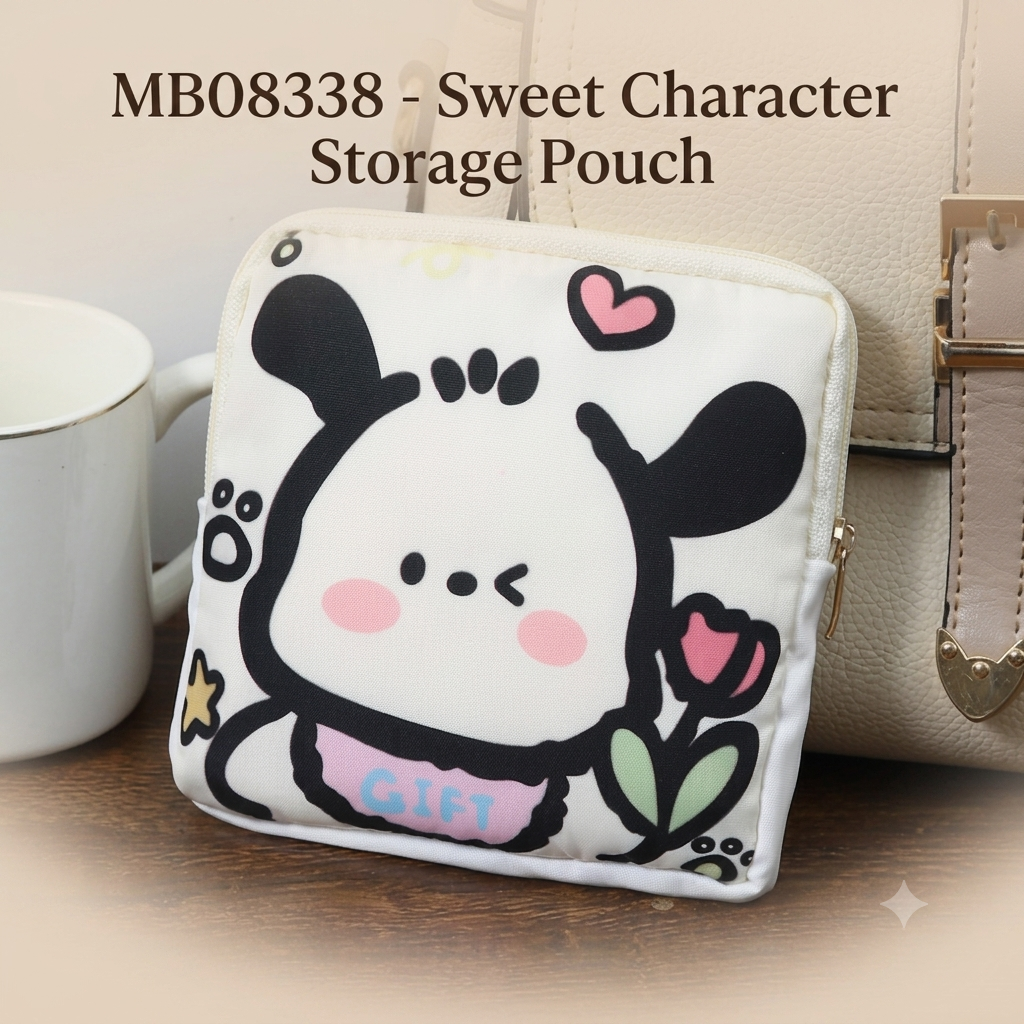MB08338 Sweet Character Storage Pouch
