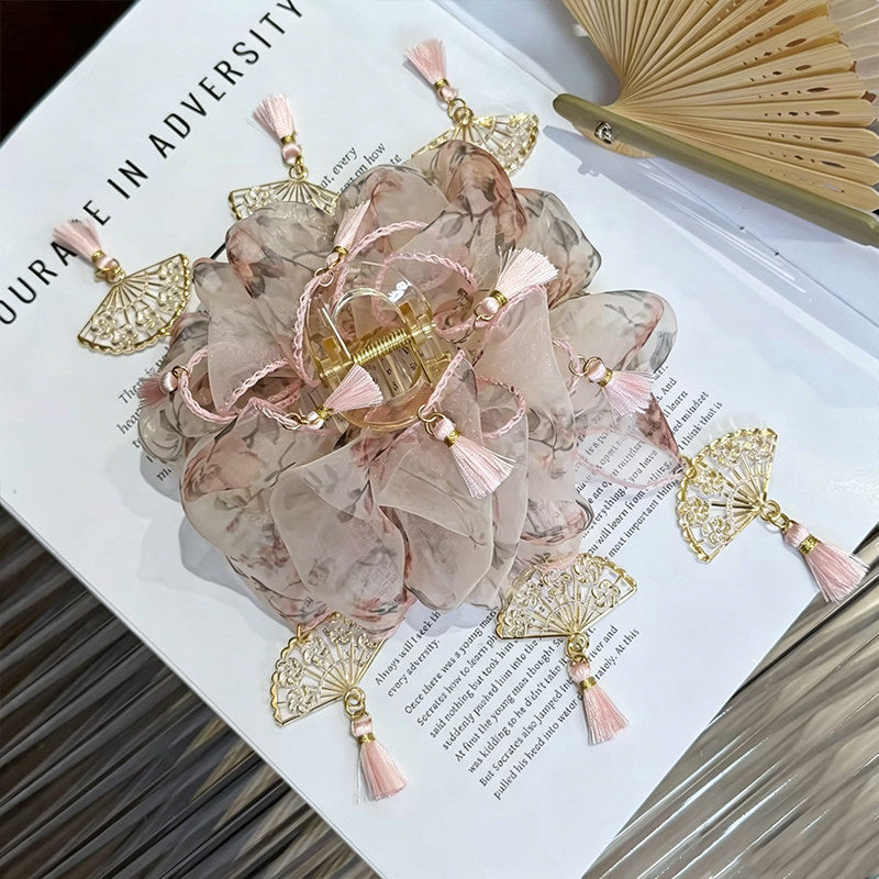 MJ08267 Chinese Style Tassel Hair Clip