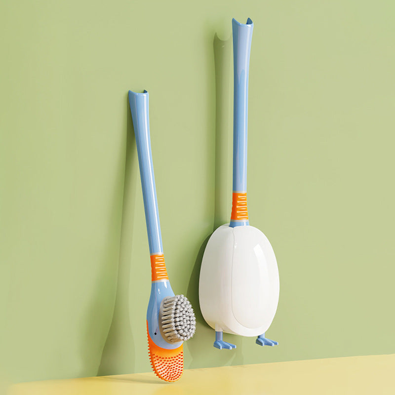 MH50942 Cartoon duck silicone toilet brush