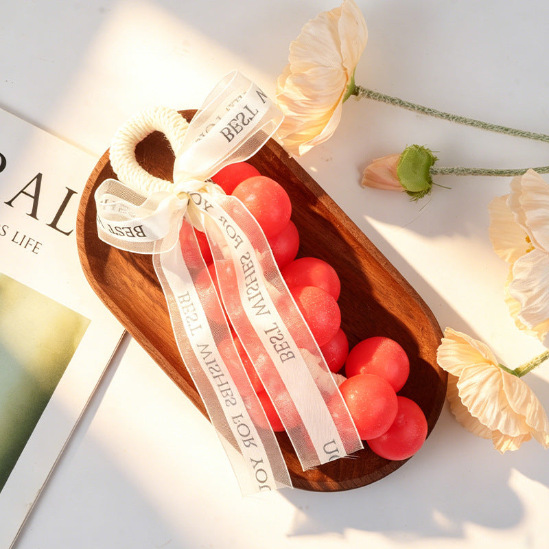 MH08350  Handmade Fruity Scented Hanging Soap