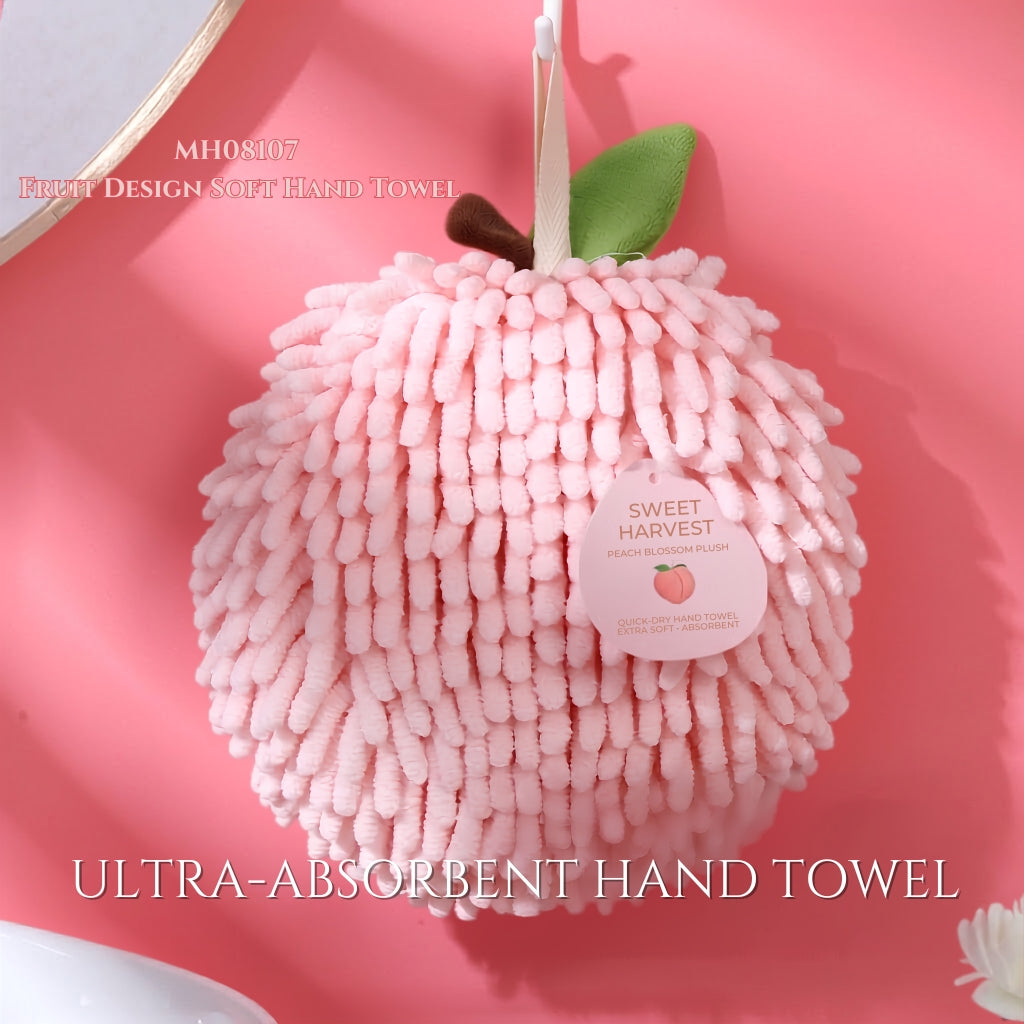 MH08107 Fruit Design Soft Hand Towel