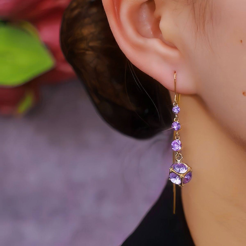 MJ06604 Gemston Earing