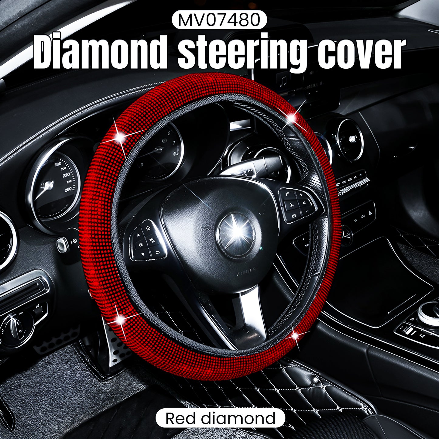 MV07480 Diamond Steering Cover