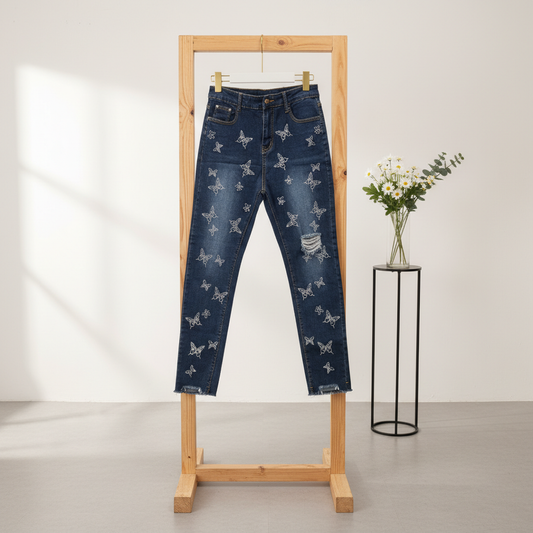 ML07869 Jean Long Pant ( Export Clothing )