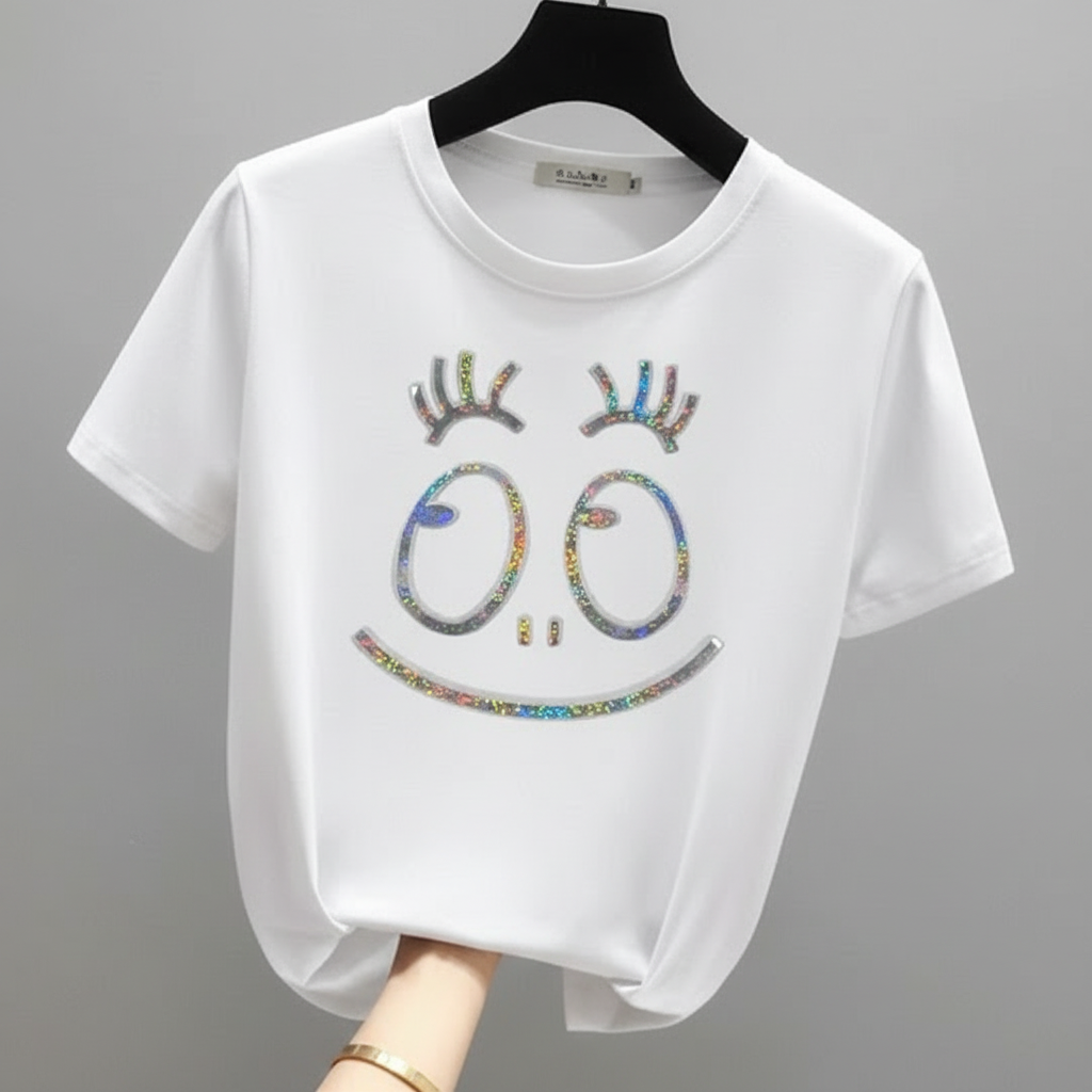 MF07735 Fashionable Sparkle T shirt
