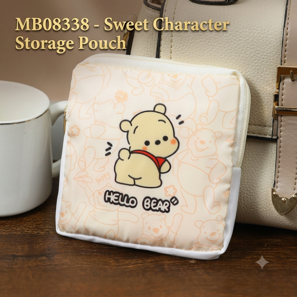 MB08338 Sweet Character Storage Pouch