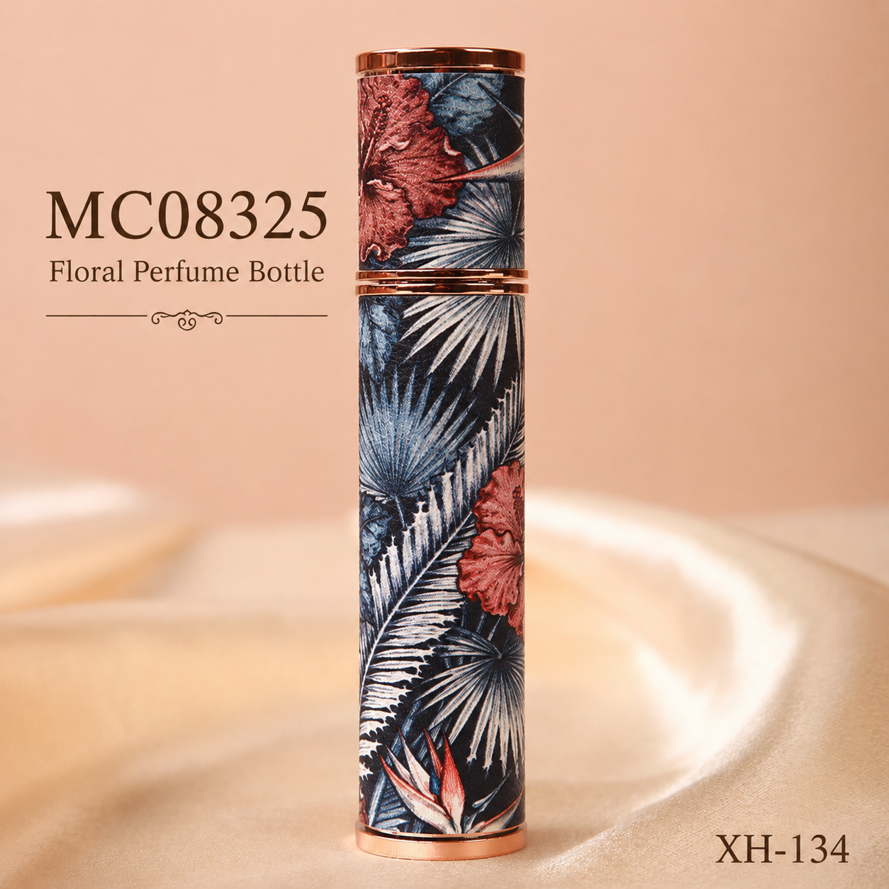 MC08325 Floral Perfume Bottle