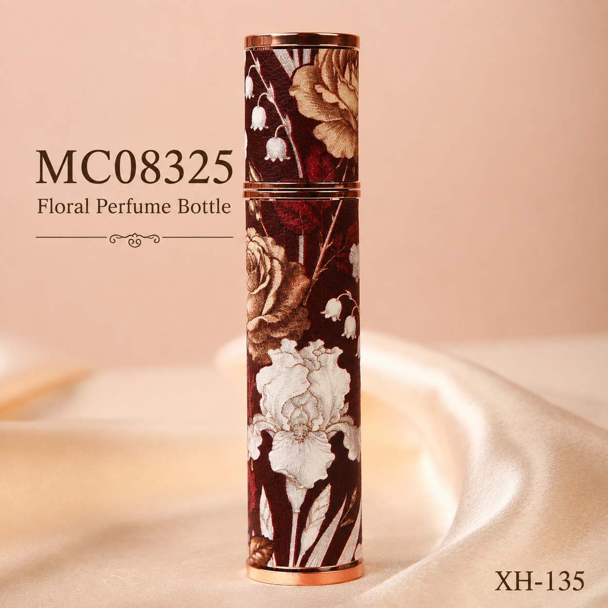 MC08325 Floral Perfume Bottle