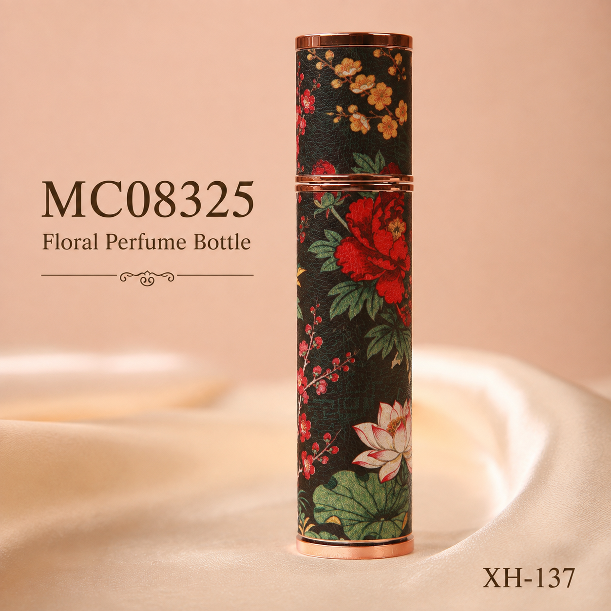 MC08325 Floral Perfume Bottle