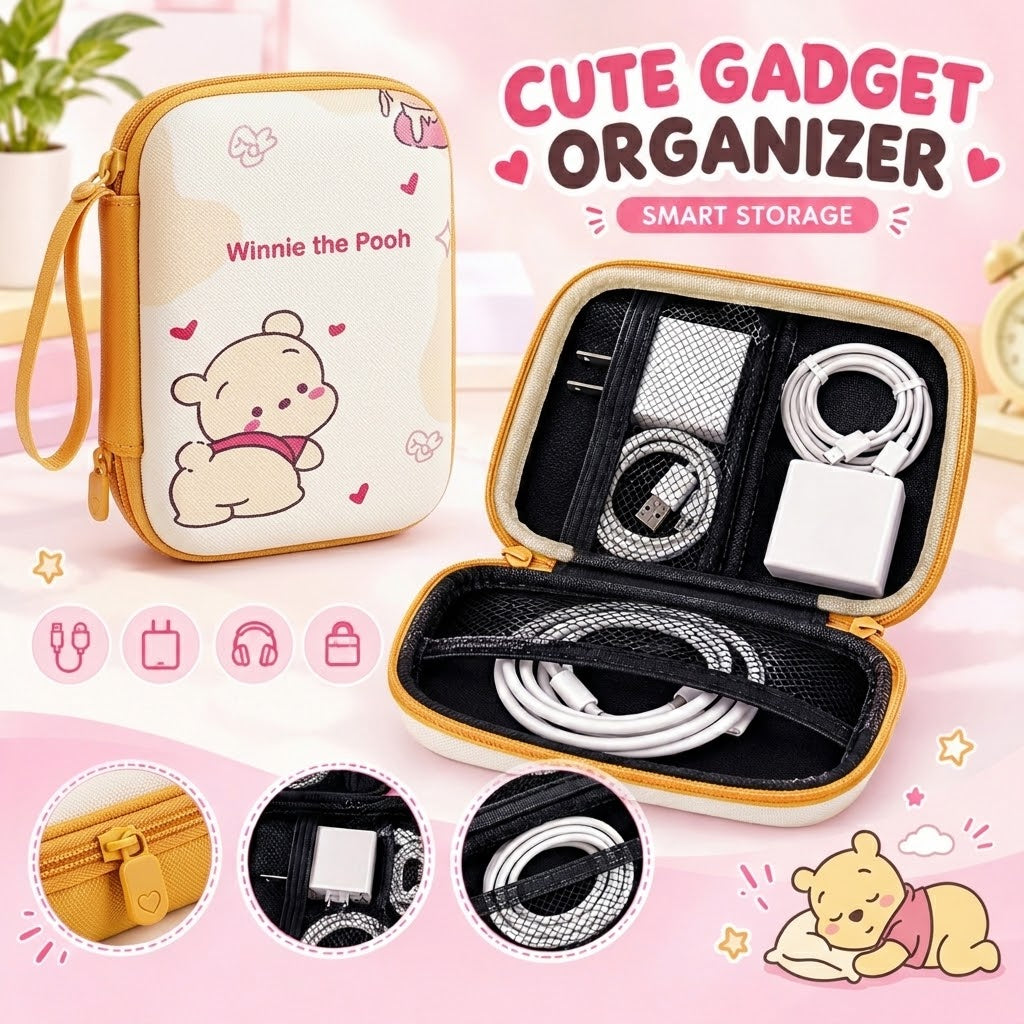 MB08631 Cute Cartoon Gadget Organizer