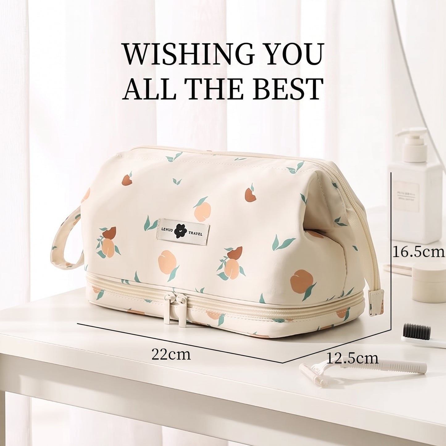 MB08215 Waterproof Double-layer Storage Bag