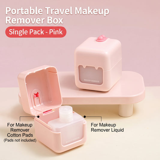 MC08375 2in1 Portable Makeup Remover Dispenser Box(2pcs)