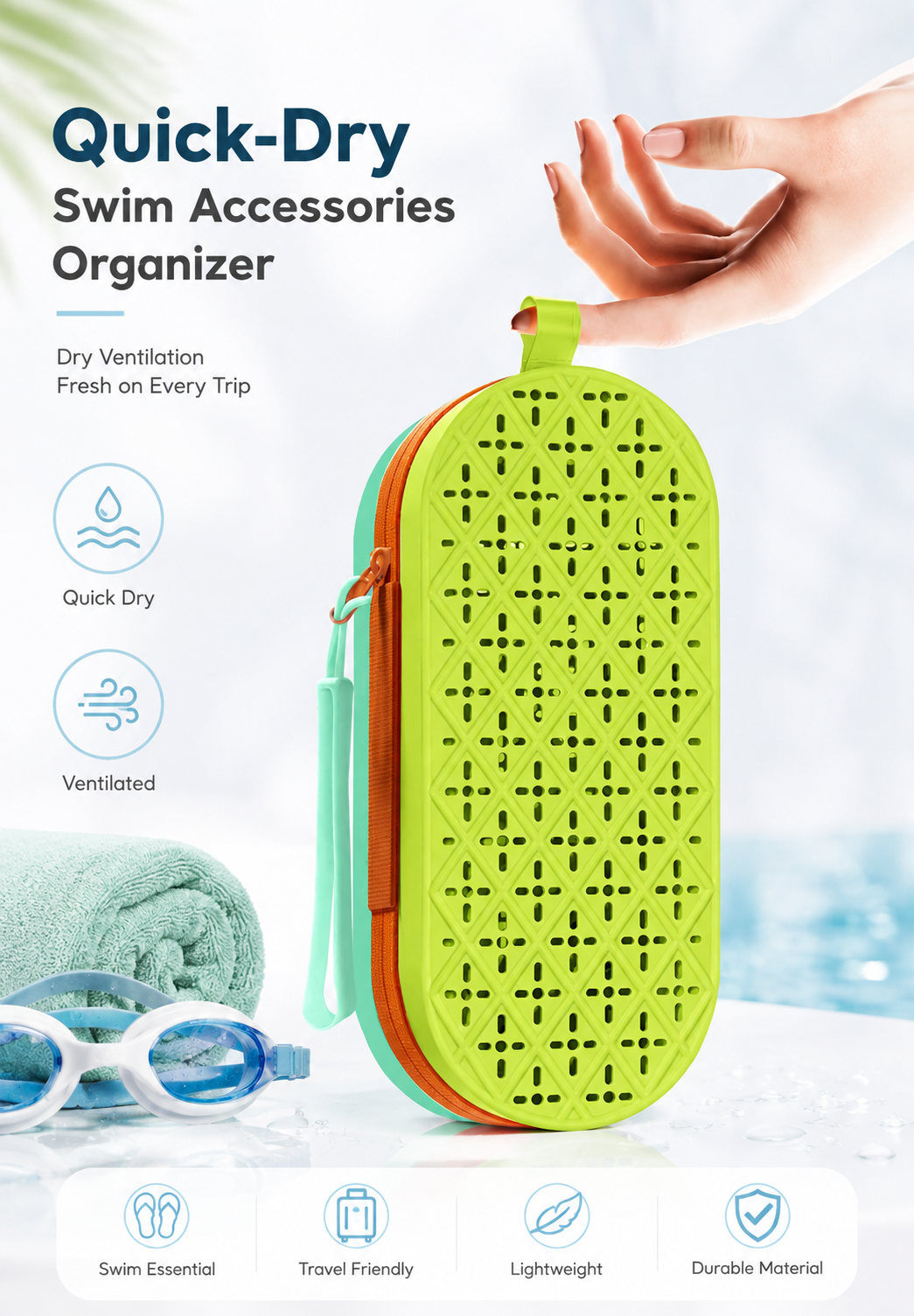 MB08561  Quick-Dry Accessories Organizer