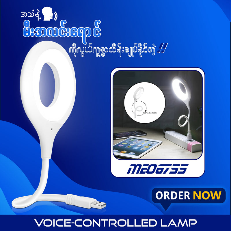 ME06755 Voice-Controlled Lamp