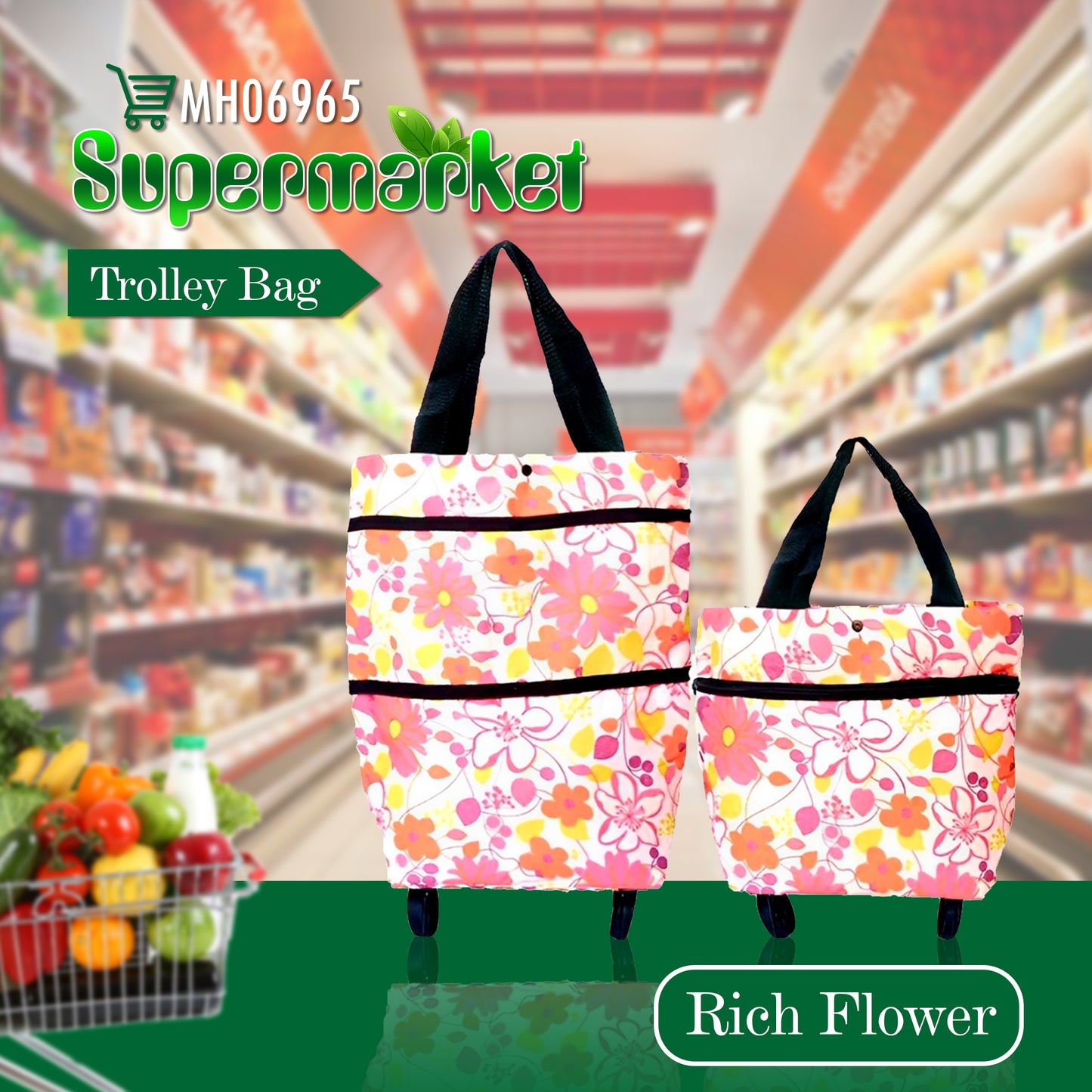MH06965  Supermarket Trolley Bag