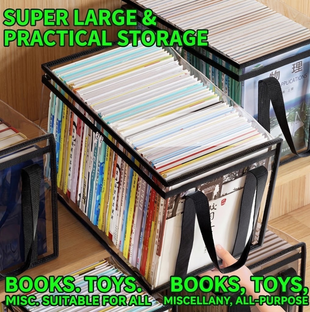 MO08640  Transparent Storage Organizer Box (3pcs)