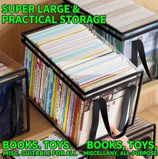 MO08640  Transparent Storage Organizer Box (3pcs)