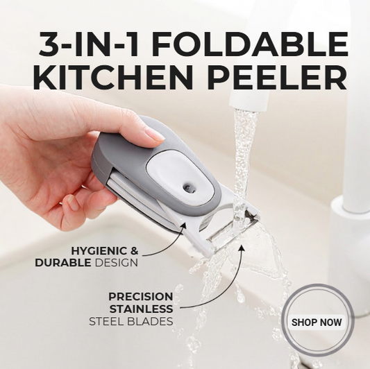 MH08089  3-in-1 Foldable Kitchen Peeler