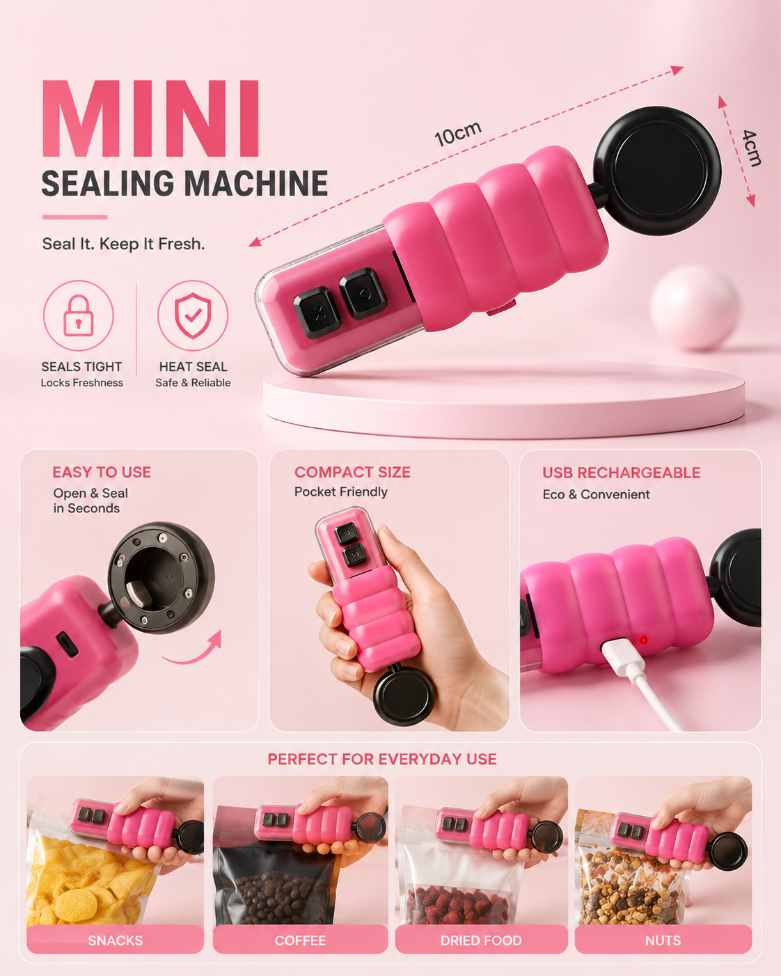 MH08658 Mini Sealing Machine