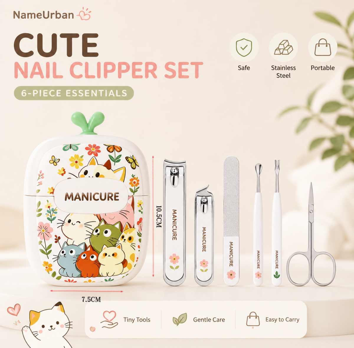 MH08592 Cute Nail Clipper Set