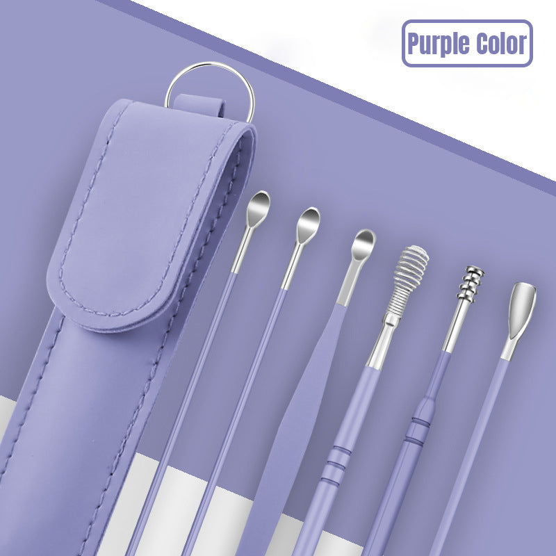 MG06854 Portable 6-pieces Ear Pick