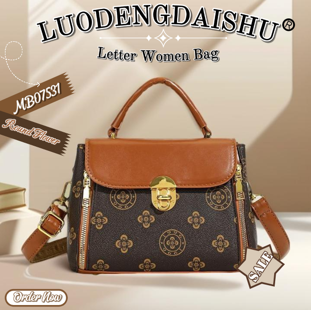 MB07531  LUODENGDAISHU letter Women Bag