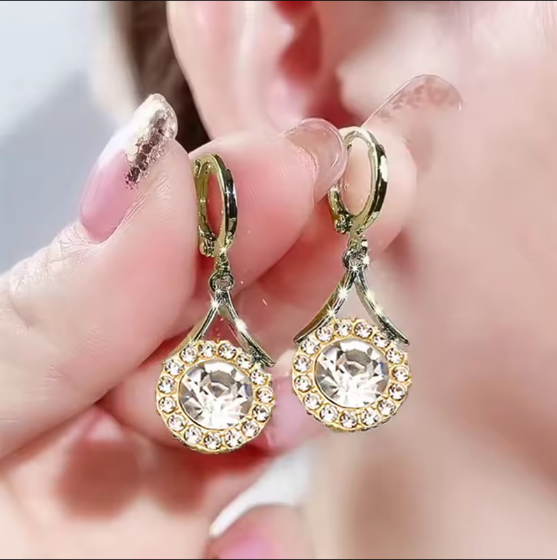 MJ06763 Diamond-Studded Earing