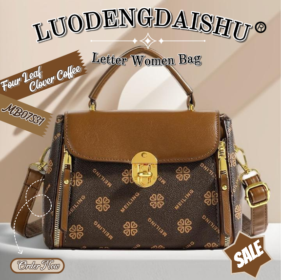 MB07531  LUODENGDAISHU letter Women Bag