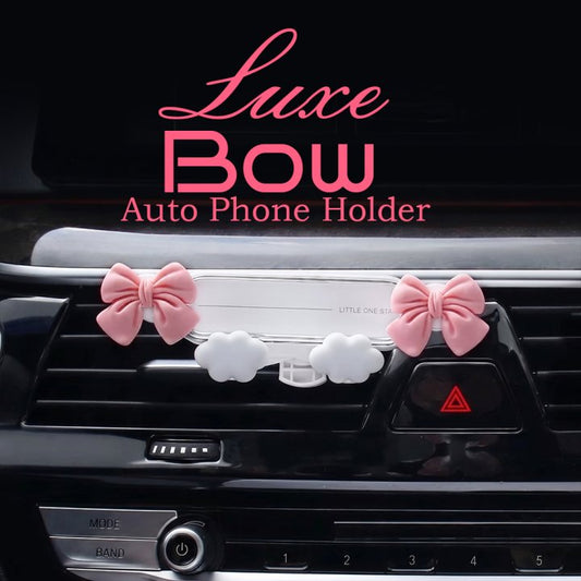 MV08301  Luxe Bow Auto Phone Holder