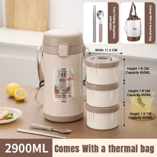 MH50295  ကျောင်းသွား ၊ အလုပ်သွား လှပမိမိုက်တဲ့ ထမင်းချိုင့်