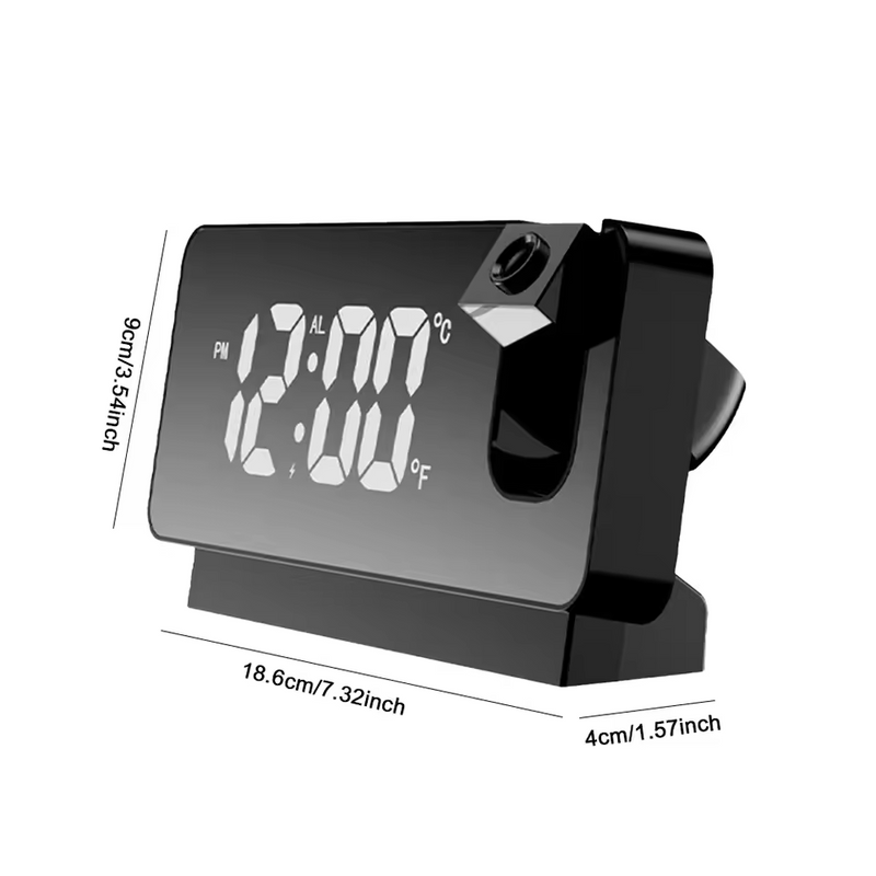 MW06853 LED Screen Smart Alarm Clock