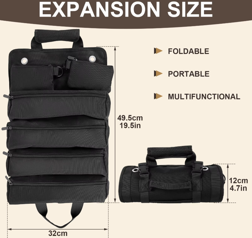 MB08314  Tool Roll Bag