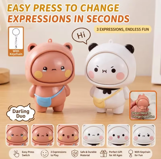 MT08339 Face-Changing Keychain! (2Pcs)
