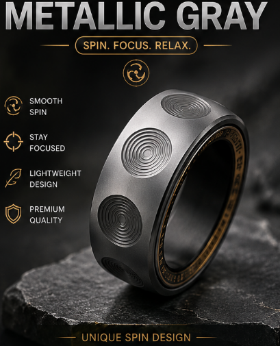 MG08344 Premium Fidget Spinner Ring