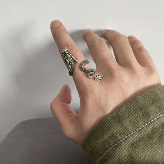 MJ01261 Golden Dragon Ring