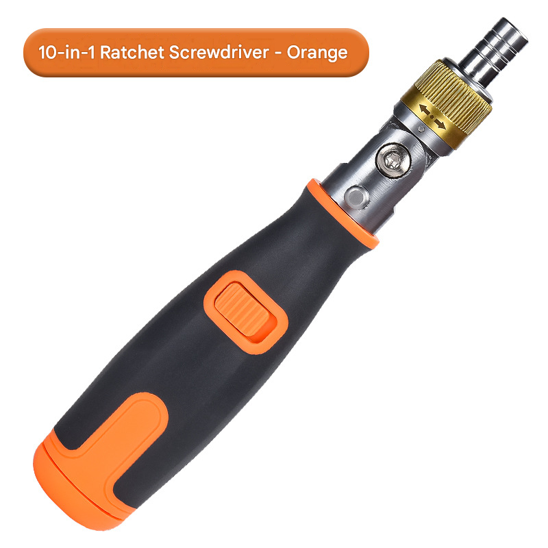 MG50961  10-in-1 Multi-Angle Two-Way Ratchet Convenient Phillips Screwdriver