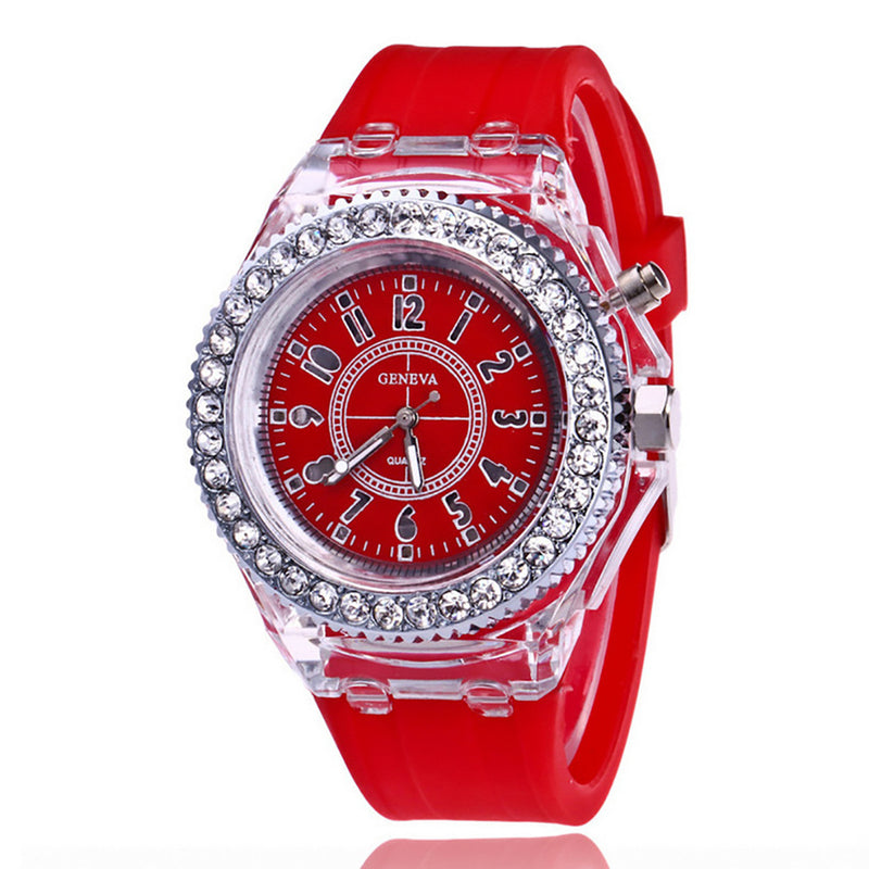 MW02966 LED Backlight Waterproof Quartz Wrist Watches